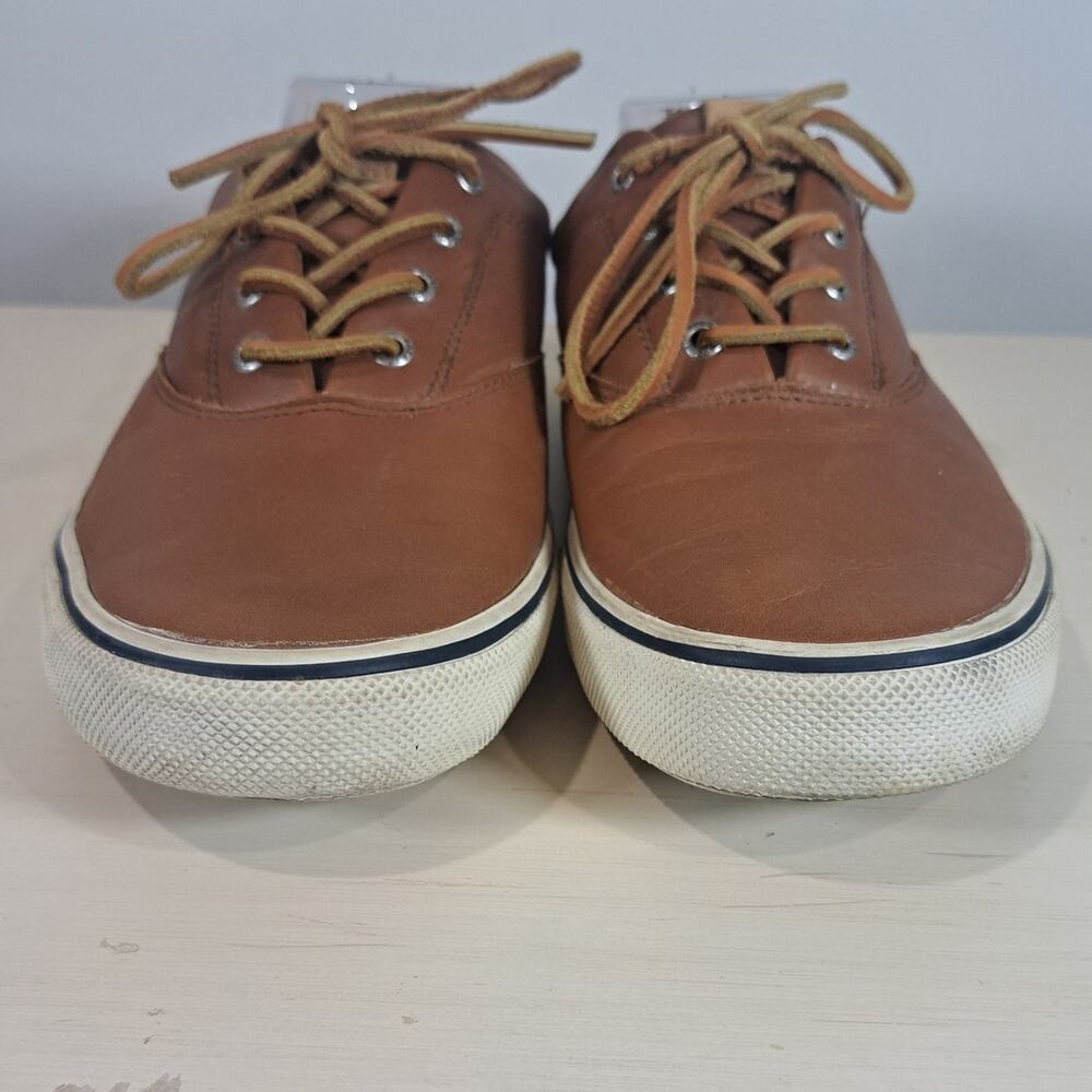Sperry Men's Striper CVO Brown Leather Casual Shoe SIze 11.5 - Picture 3 of 13